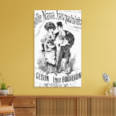 Vordere Abdeckung eines Punkteblattes Leinwanddruck (Insitu (Wohnzimmer))