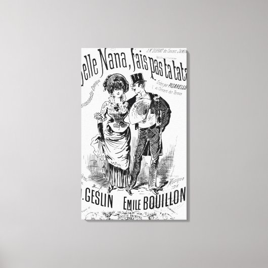 Vordere Abdeckung eines Punkteblattes Leinwanddruck (Vorderseite)