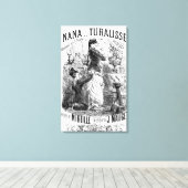 Vordere Abdeckung eines Punkteblattes Leinwanddruck (Insitu (Holzboden))