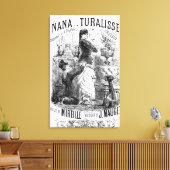 Vordere Abdeckung eines Punkteblattes Leinwanddruck (Insitu (Wohnzimmer))