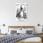 Vordere Abdeckung eines Punkteblattes Leinwanddruck (Insitu (Schlafzimmer))