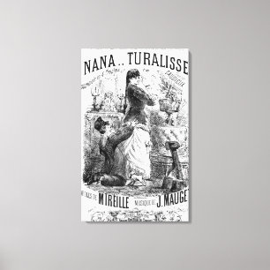 Vordere Abdeckung eines Punkteblattes Leinwanddruck