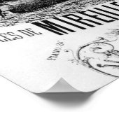 Vordere Abdeckung eines Punkteblattes Poster (Ecke)