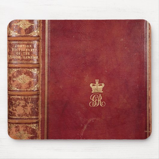 Vordere Abdeckung von Johnsons Wörterbuch Mousepad (Vorne)