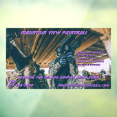 Vordere Ausrüstung für Paintball-Ladengetriebegerä Fensteraufkleber (Blatt 3)