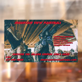 Vordere Ausrüstung für Paintball-Ladengetriebegerä Fensteraufkleber (Blatt 2)