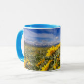 Vordere Bergkette der Rocky Mountains Tasse (Vorderseite Links)
