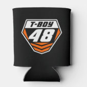 Vordere Nummernschild: Orange - Light No. Dosenkühler (Rückseite)