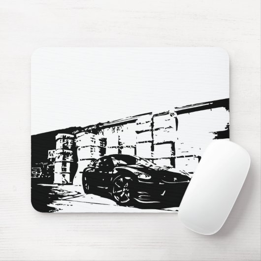 Vordere Position der Skyline Mousepad (Mit Mouse)