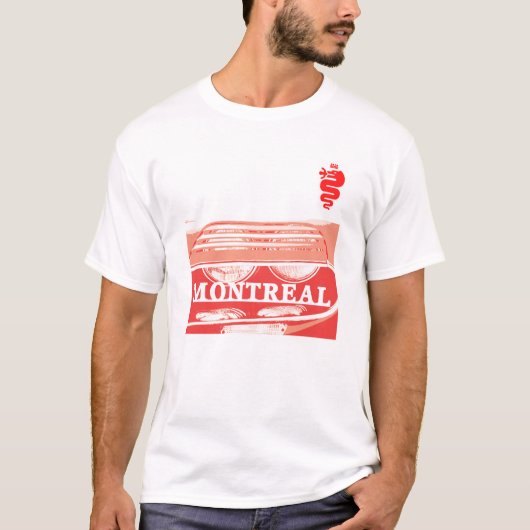 Vordere Probe Alfa Romeos Montreal T-Shirt (Vorderseite)