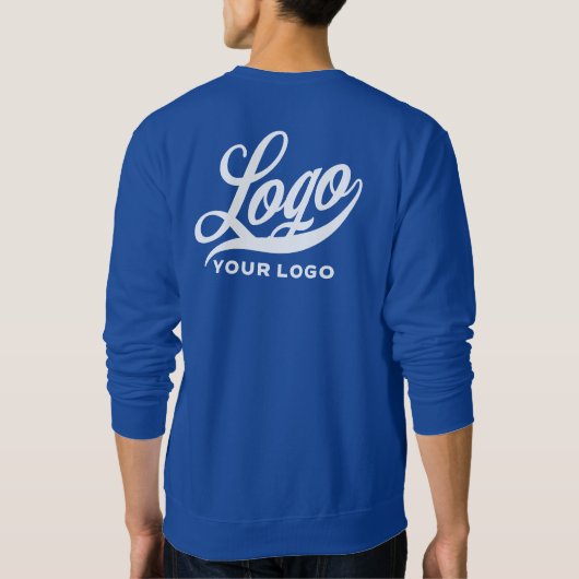 Vordere +Rückseite. Geschäftszeichen Royal Men Wom Sweatshirt (Rückseite)