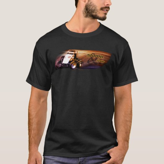 Vordere Stomp & Steering T-Shirt (Vorderseite)