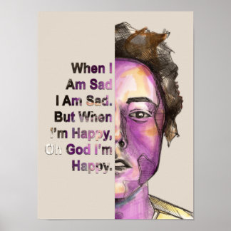 Vordere Töne - Blitzlicht Poster