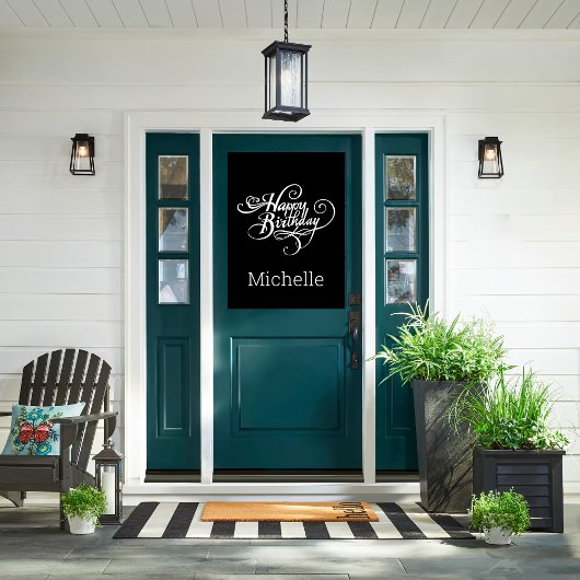 Vordere Türklammer Fensteraufkleber