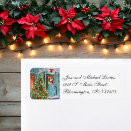 Vordere Türöffnung personalisieren Rücksendeadress