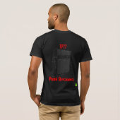 Vordere Vision von 77 T-Shirt (Schwarz voll)