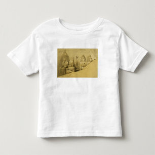 Vorderer Aufzug des großen Tempels von Aboo Simbe Kleinkind T-shirt