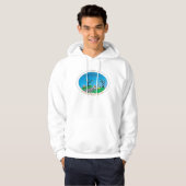 Vorderer Druck-Herbst mit Kapuze LaufSweatshirt Hoodie (Vorne ganz)