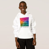Vorderer Druck Hinzufügen von Foto-Miniaturbildern Hoodie (Vorne ganz)