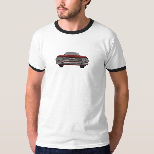 Vorderer Grill Chevy Impala-SS 1961 T-Shirt (Vorderseite)