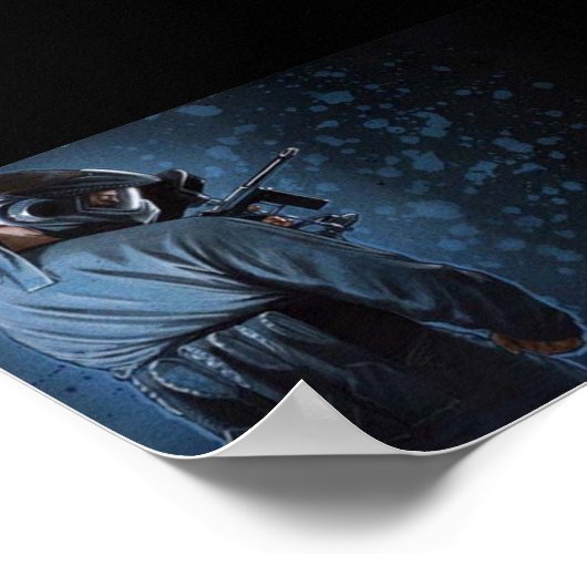 Vorderer Spieler Poster (Ecke)