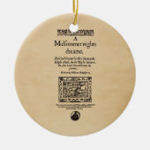 Vorderes Stück zu einem Keramik Ornament (Vorne)