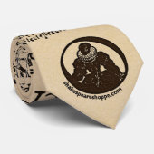 Vorderes Stück zu einem Krawatte (Gerollt)