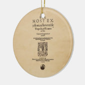 Vorderes Stück zu Romeo u. Juliet Quarto (1599) Keramikornament (Links)