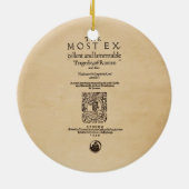 Vorderes Stück zu Romeo u. Juliet Quarto (1599) Keramikornament (Hinten)