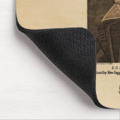 Vorderes Stück zu Shakespeares erstem Folio Mousepad (Ecke)