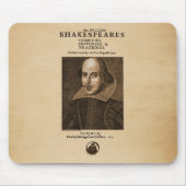 Vorderes Stück zu Shakespeares erstem Folio Mousepad (Vorne)