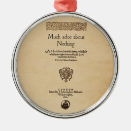 Vorderes Stück zu vielem Aufheben über nichts Ornament Aus Metall