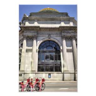 Vorderfassade der ehemaligen Sparkasse Buffalo Fotodruck