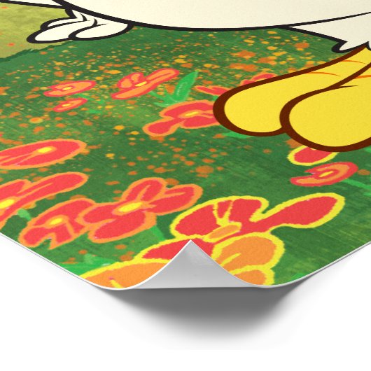 Vorderhorn Stehend Poster (Ecke)