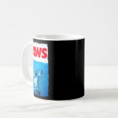 Vorderpfeifen für Katze und Maus Kaffeetasse (Vorderseite Links)
