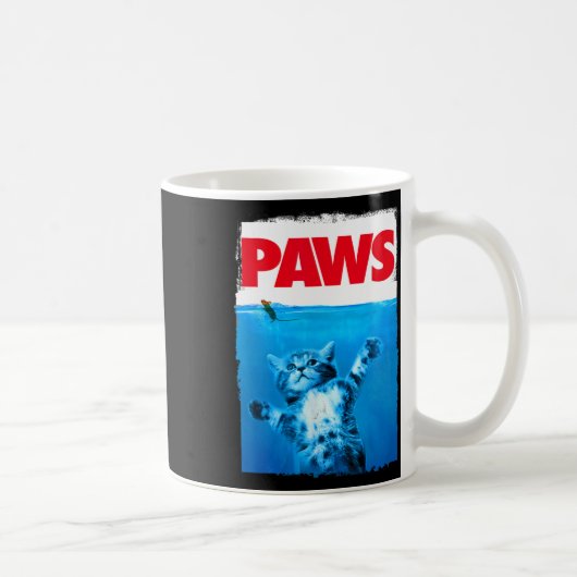 Vorderpfeifen für Katze und Maus Kaffeetasse (Rechts)