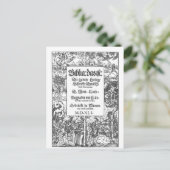 Vorderseite Alte Luther Bibel Postkarte (Stehend Vorderseite)