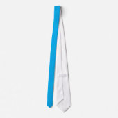 Vorderseite Custom Azure Color Handsome Formal Anz Krawatte (Rückseite)
