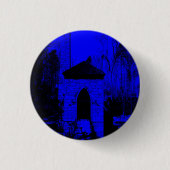 Vorderseite des Blauen und Schwarzen Schlosses Button (Vorderseite)