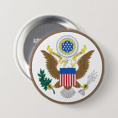 Vorderseite des Großen Siegels Button (Vorne & Hinten)