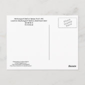 Vorderseite des Hafenbereichs von Newburyport Post Postkarte (Rückseite)