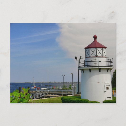 Vorderseite des Hafenbereichs von Newburyport Post Postkarte (Vorderseite)