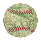 Vorderseite des Westerns Karte Baseball (Rückseite)