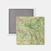 Vorderseite des Westerns Karte Magnet (Vorderseite/Rückseite)