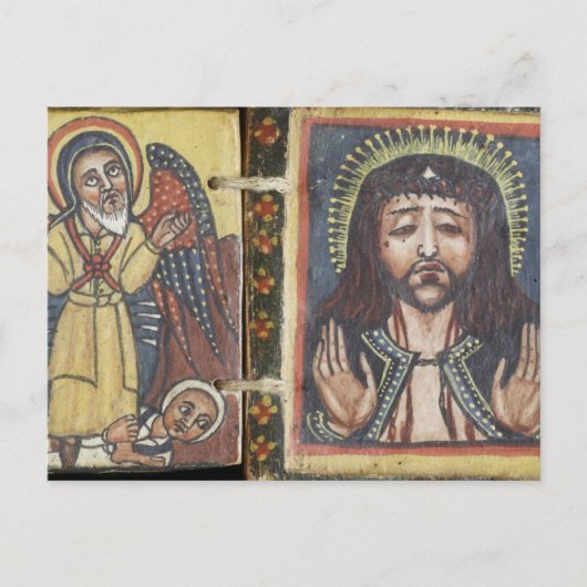 Vorderseite einer doppelseitigen Diptychie mit Mar Postkarte (Vorderseite)