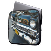 Vorderseite eines klassischen Frisierten Autos 195 Laptopschutzhülle (Vorderseite Links)