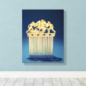 Vorderseite eines Scythian-Kamms Leinwanddruck (Insitu (Holzboden))