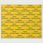 VORDERSEITE IN RICHTUNG ENEMY GESCHENKPAPIER (Flach)