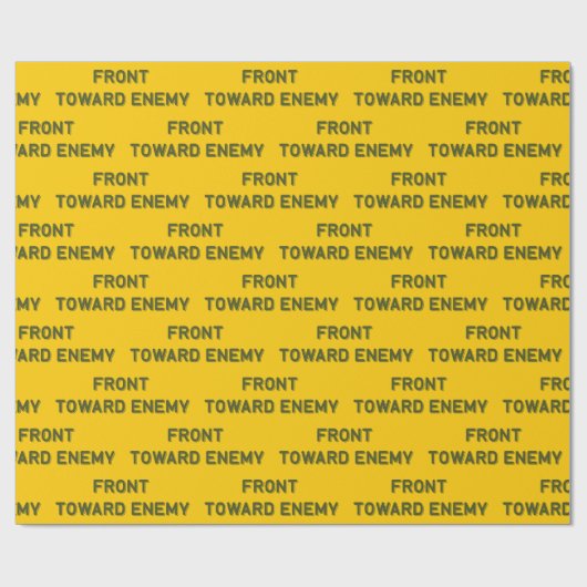 VORDERSEITE IN RICHTUNG ENEMY GESCHENKPAPIER (Flach)