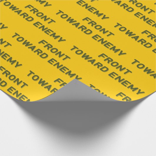VORDERSEITE IN RICHTUNG ENEMY GESCHENKPAPIER (Ecke)